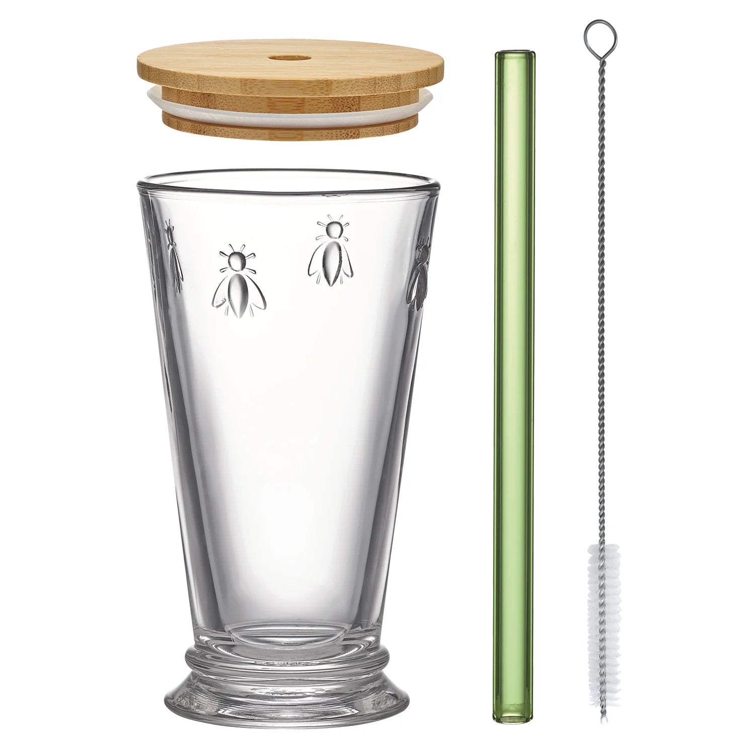 Coffret verre à smoothie Abeille - La Rochère