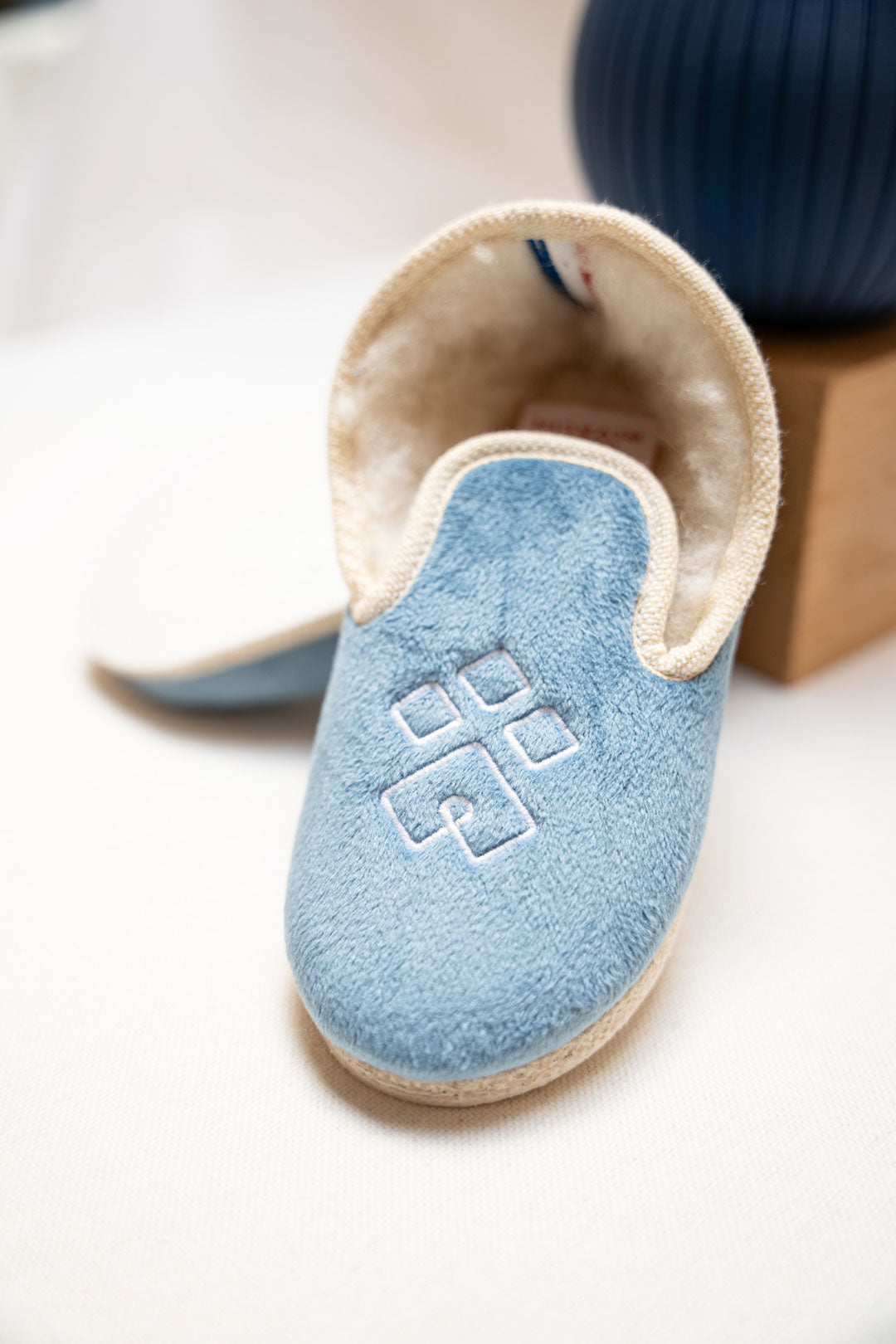 Chaussons enfant Matis bleu