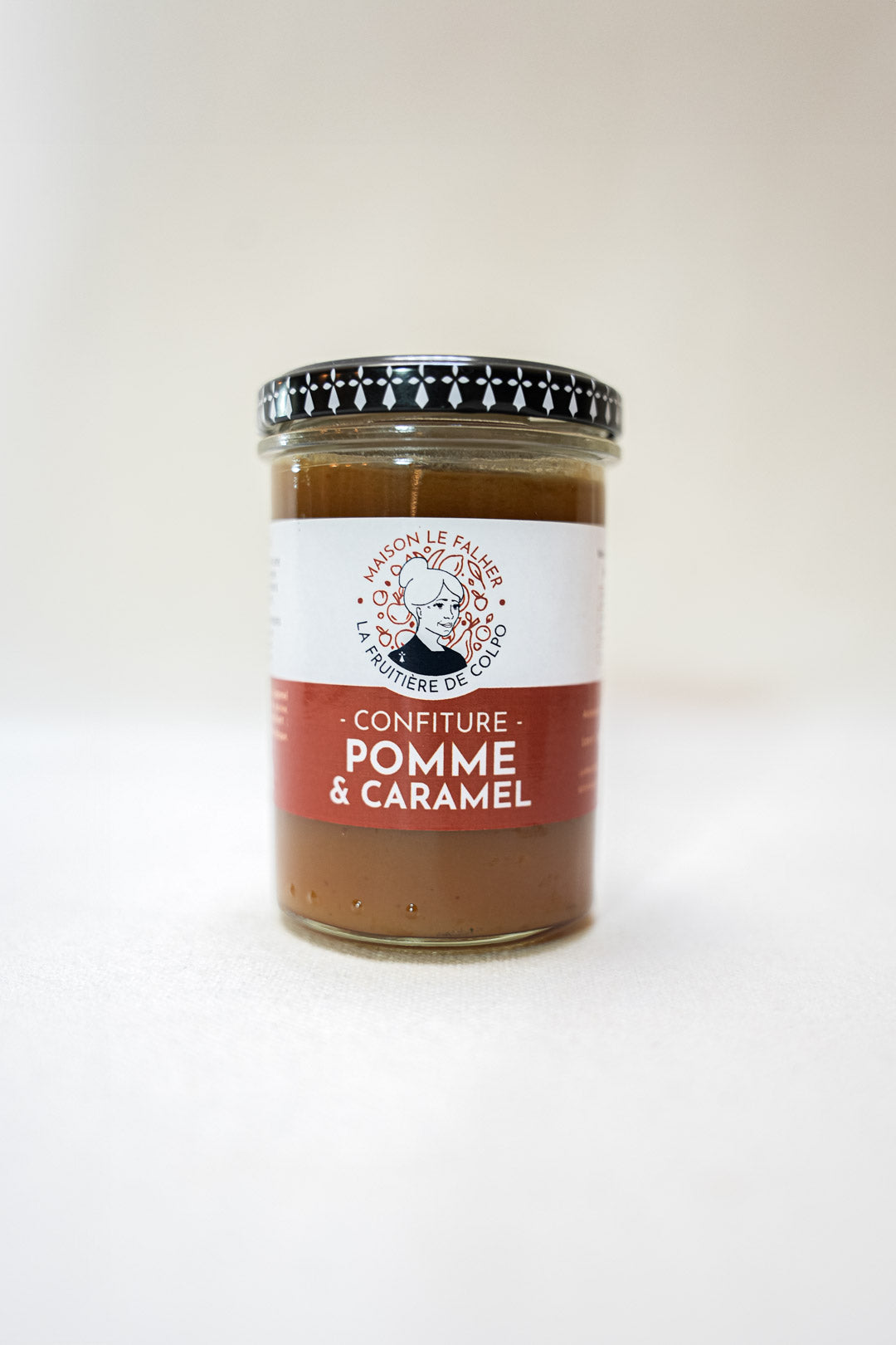 Confiture Pomme Caramel - La Fruitière de Colpo