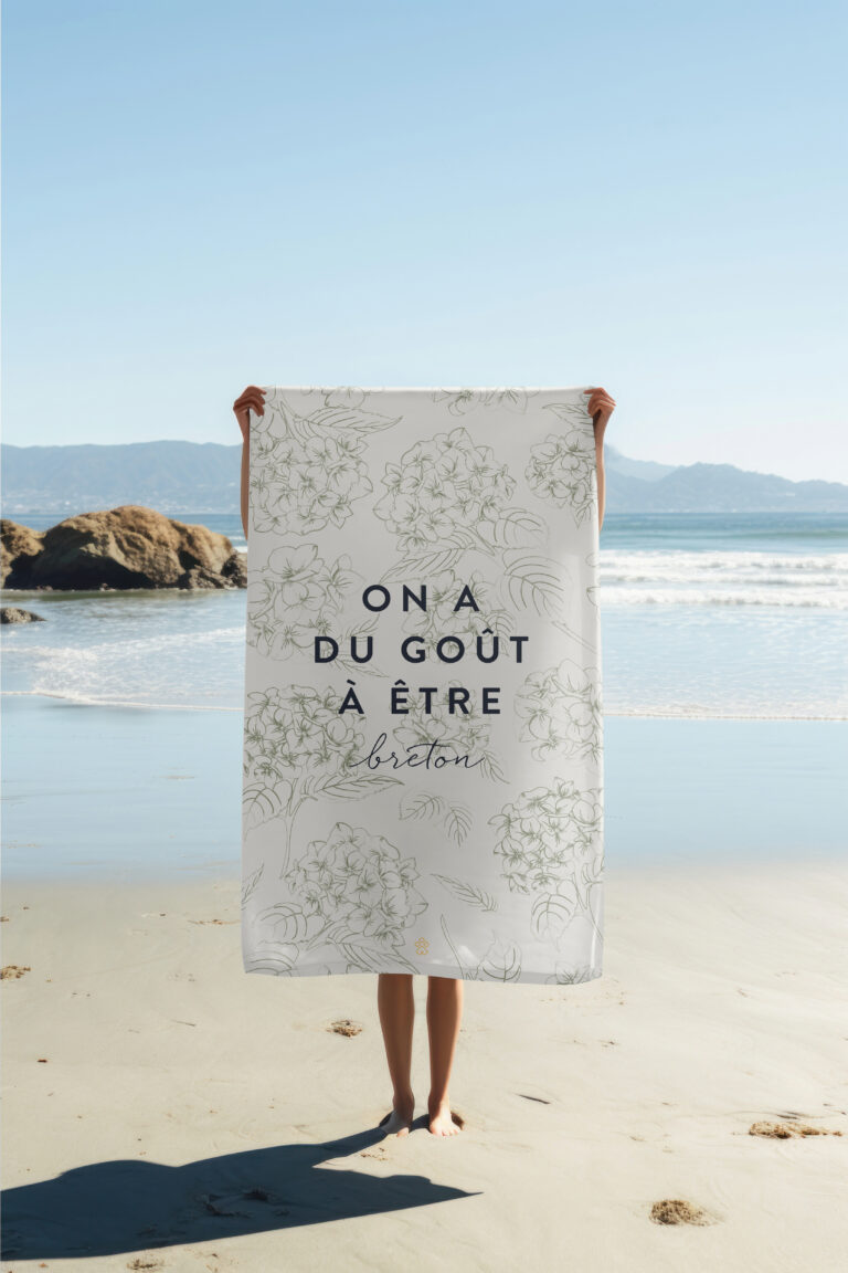 Serviette de plage Joela on a du gout