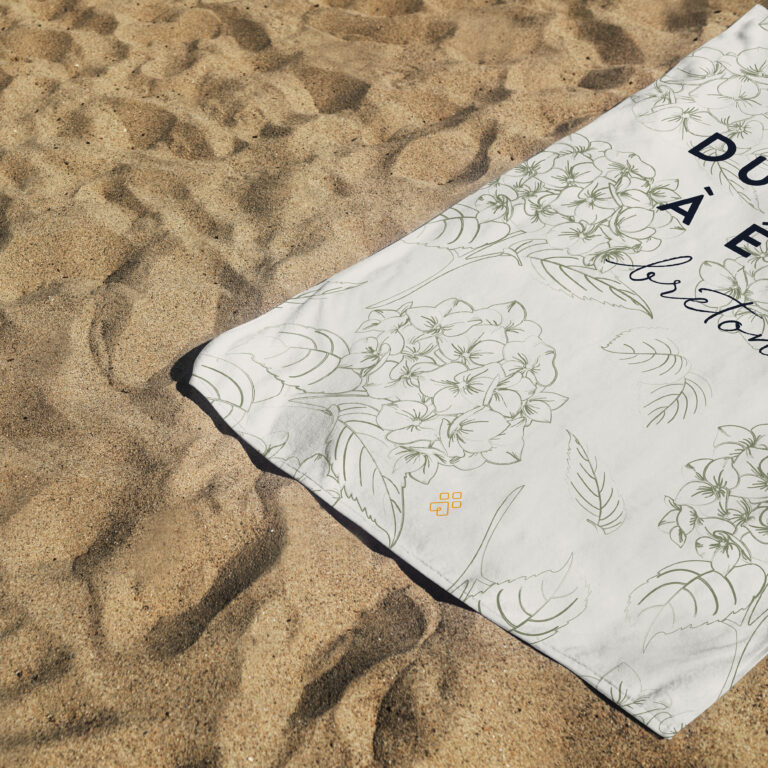 Serviette de plage Joela on a du gout